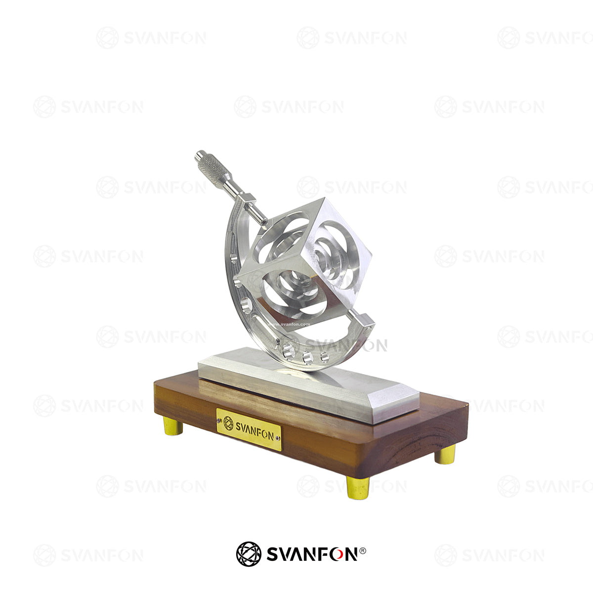 Micrometer Ornament – CNC Machinist Gift & Aluminum Alloy Desk Decor