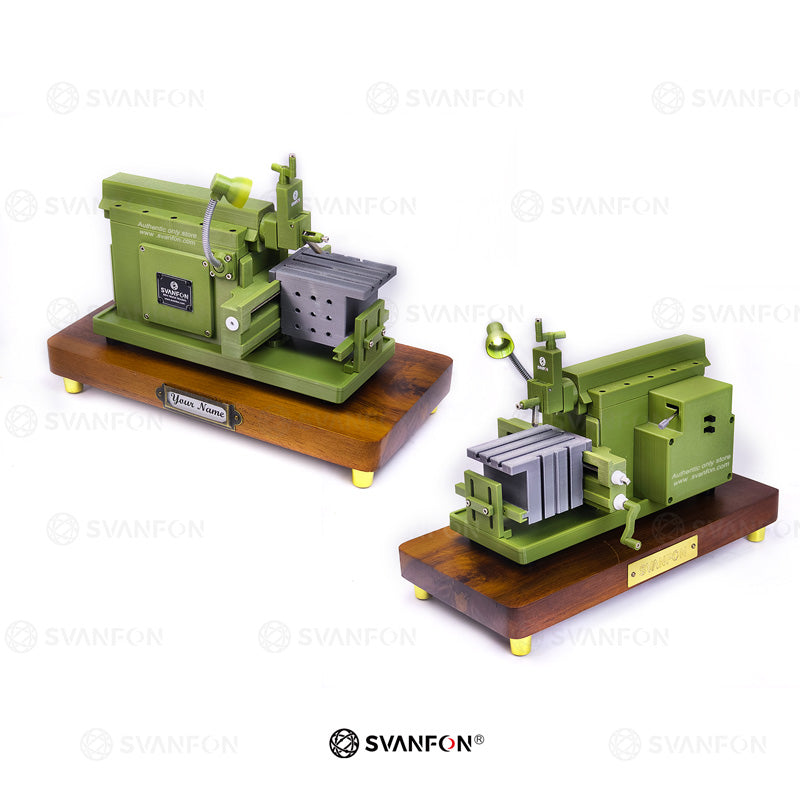 Svanfon Mini Shaper Machine Model: 1:20 Miniature Industrial Aesthetics, A Mechanical Art Ornament for Desktops SvanFon®