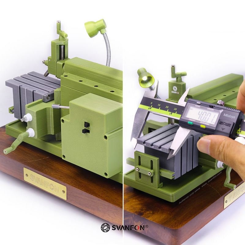Svanfon Mini Shaper Machine Model: 1:20 Miniature Industrial Aesthetics, A Mechanical Art Ornament for Desktops SvanFon®