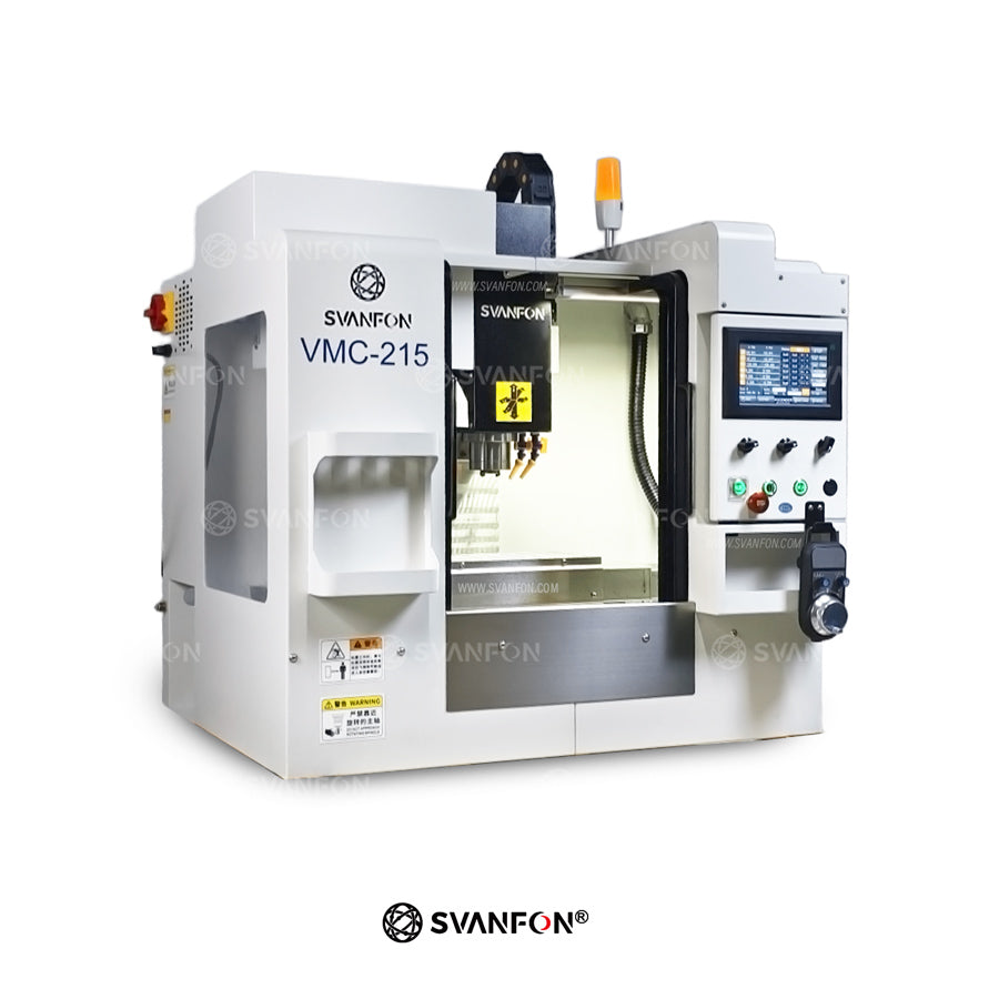 VMC215 Small 3-Axis/4-Axis Benchtop CNC Vertical Machining Center