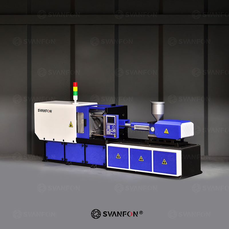 Exquisite Mini Injection Molding Machine Miniature Desktop Mechanical Art Ornament