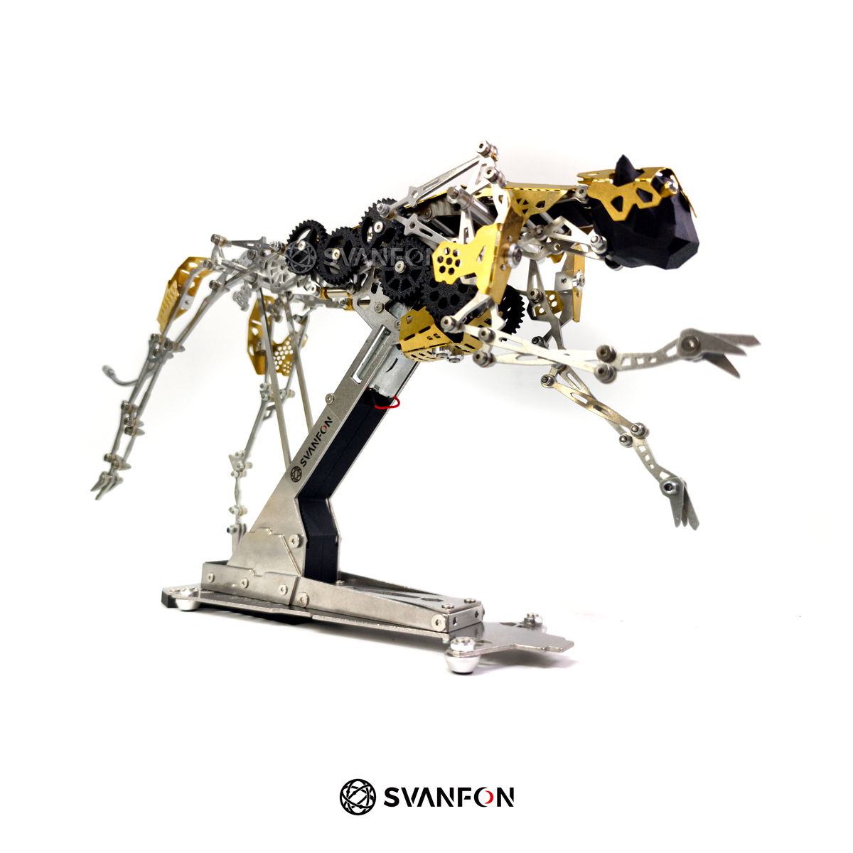 Gear Cheetah MechBeast Model – SvanFon Mini Metal Mechanical Models