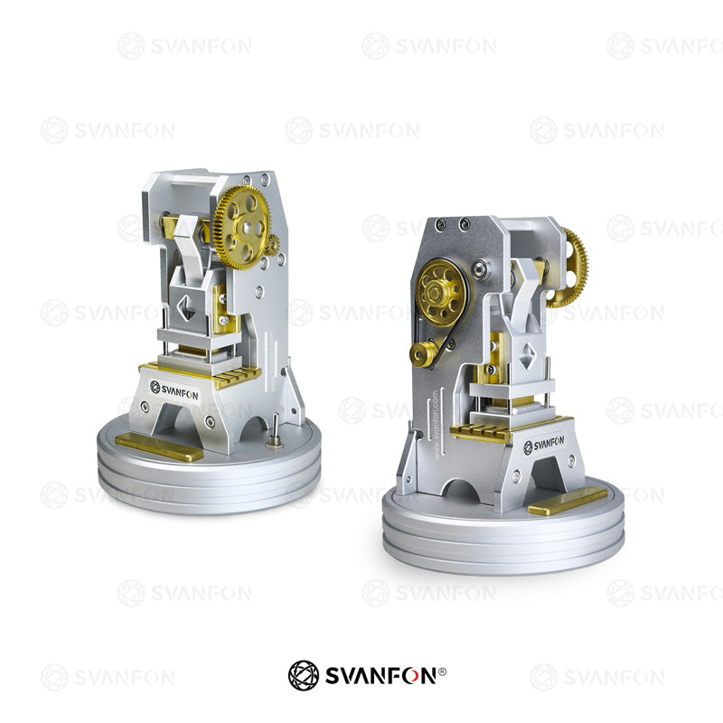 Mini Punch Press Model 02 – Functional Mechanical Ornament for DIY & CNC Hobby