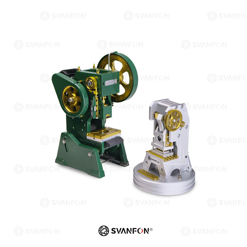 Mini Punch Press Model – Functional Mechanical Ornament for DIY & CNC Hobby
