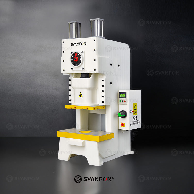 Dynamic Pneumatic Punch Press Model Desktop Mechanical Art Ornament