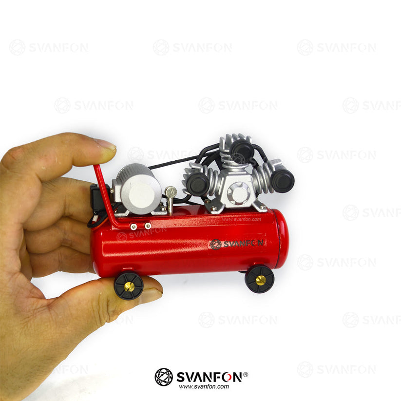 Compressor Project Model All-Metal Simulation Air Compressor Model Decoration – SvanFon Mini ...