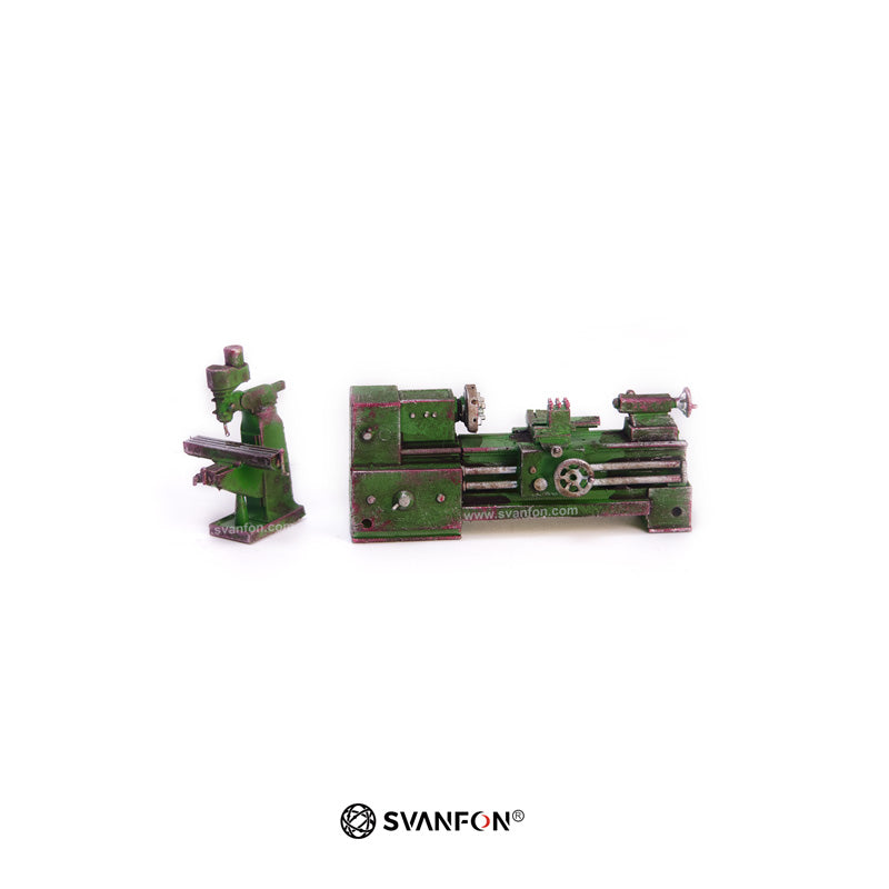 Model Engineering Machine Tools Miniature lathe model and miniature milling machine model – SvanFon ...