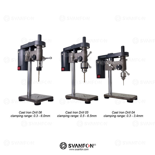 Cast Iron Mini Drilling Machine – High-Speed Micro Drill Press