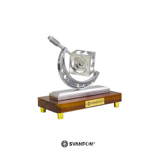 Micrometer Ornament – CNC Machinist Gift & Aluminum Alloy Desk Decor