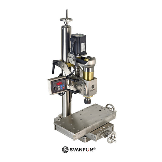 Svanfon Stainless steel benchtop drilling and milling machine