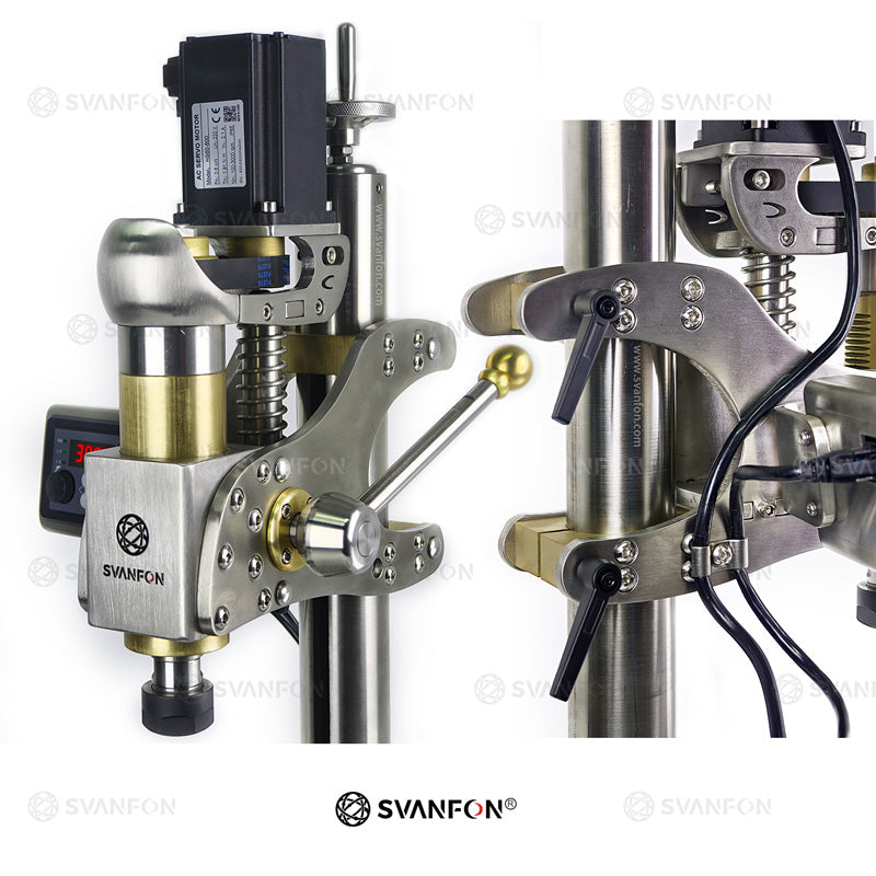 Svanfon Stainless steel benchtop drilling and milling machine