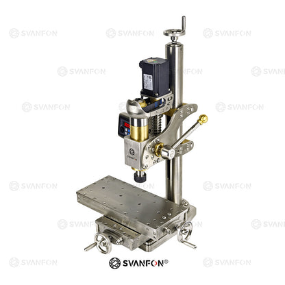Svanfon Stainless steel benchtop drilling and milling machine