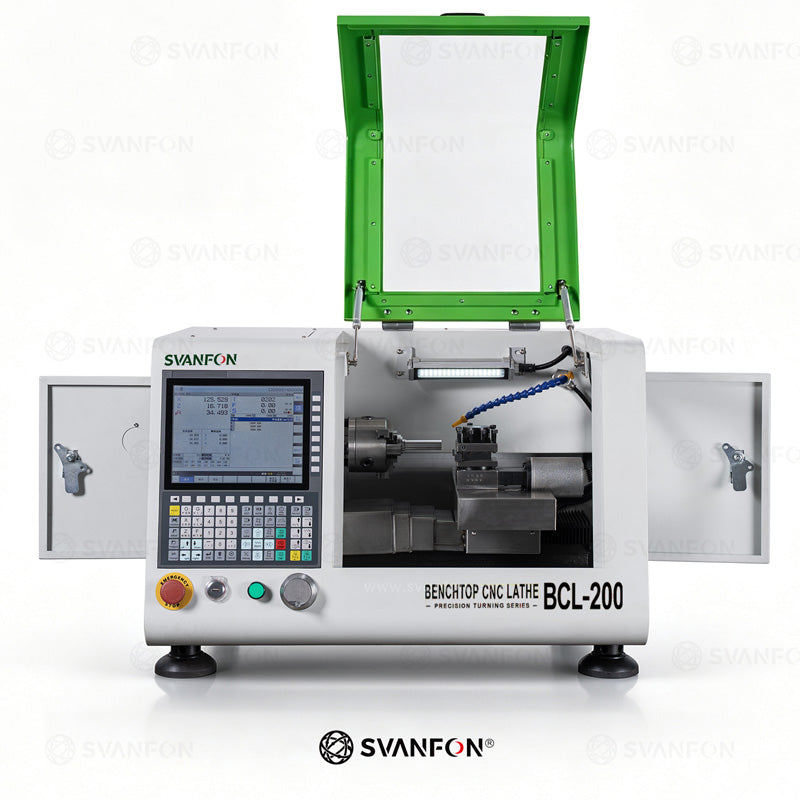 BCL200 Benchtop CNC Lathe – Compact Precision CNC Turning Machine | Svanfon cnc