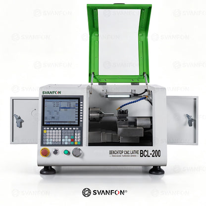 BCL200 Benchtop CNC Lathe – Compact Precision CNC Turning Machine | Svanfon cnc