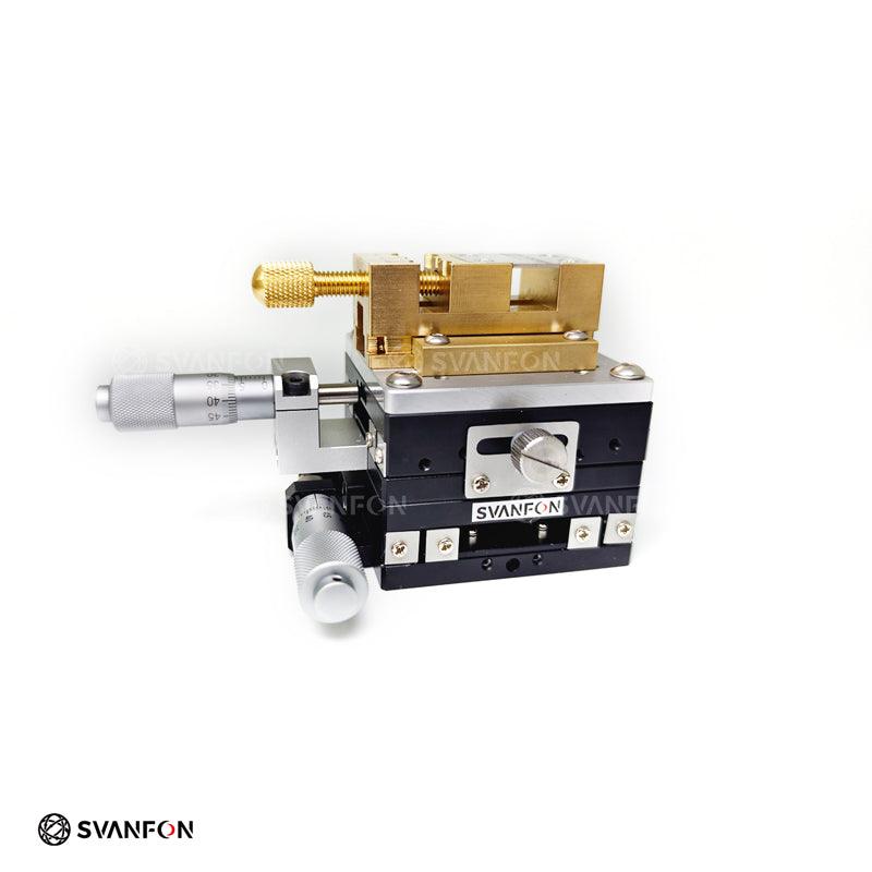 Linear Stage Sliding Table XY Axis & Pliers - SvanFon Mini Metal Mechanical Models