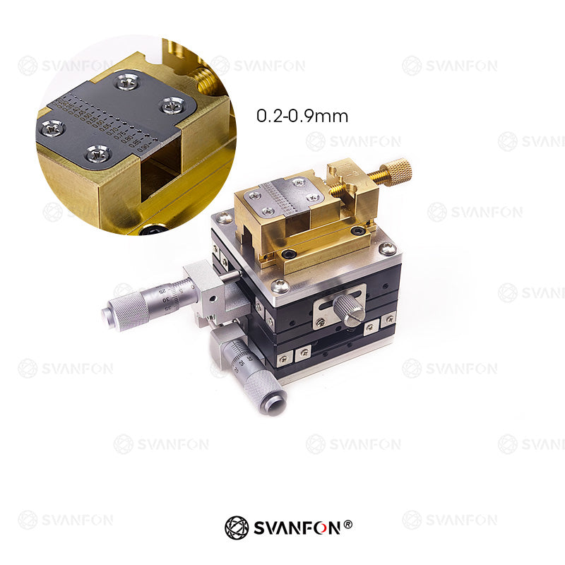 Svanfon Linear Stage Sliding Table XY Axis & Pliers