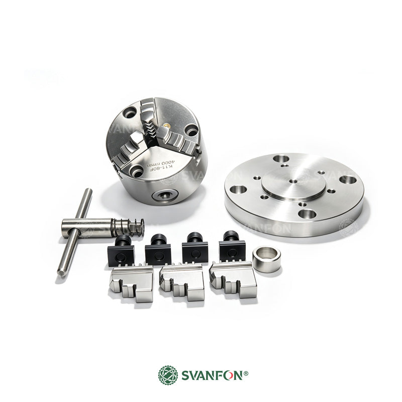 3-Jaw Self-centering Chuck For VMC 215