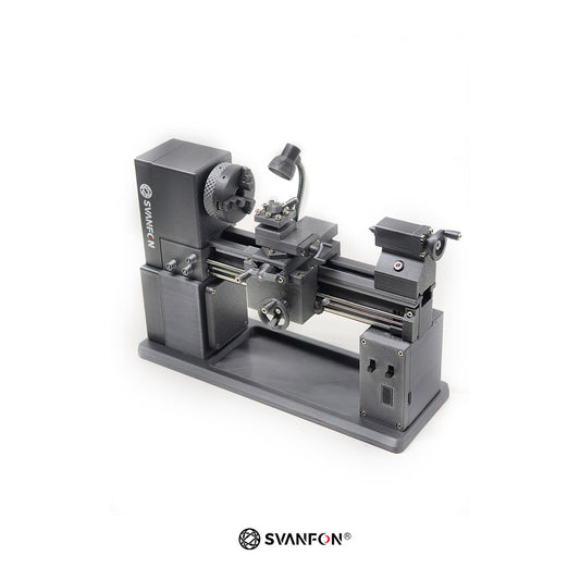 Dynamic Mini Lathe Miniature Desktop Mechanical Art Ornament