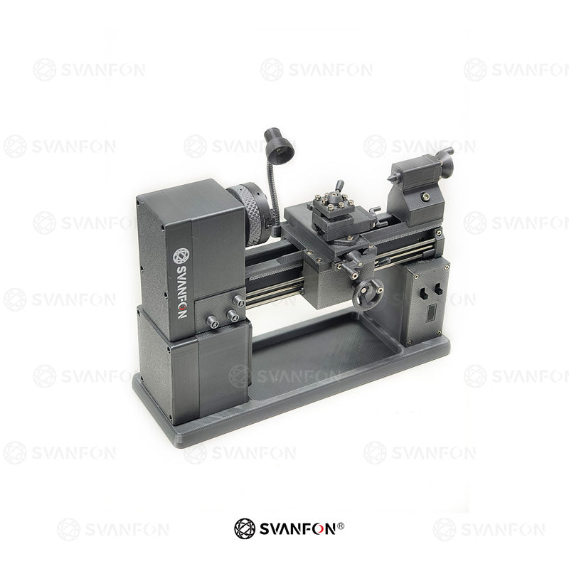 Dynamic Mini Lathe Miniature Desktop Mechanical Art Ornament