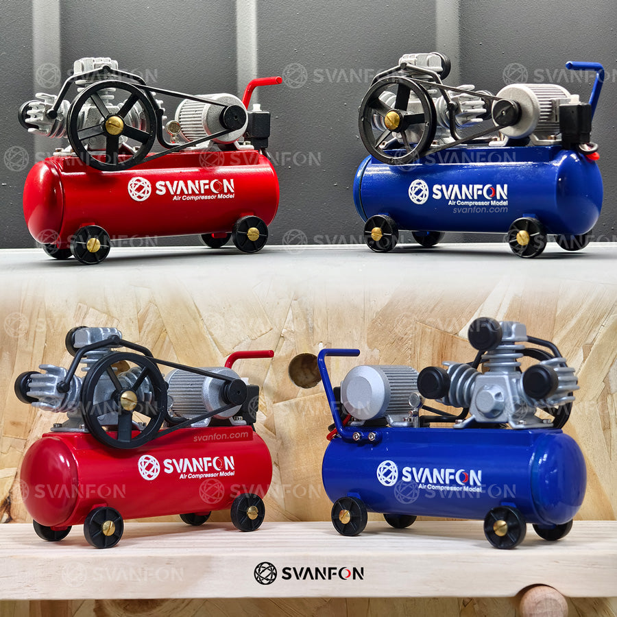 Compressor Models All-Metal Simulation Air Compressor Model Decoration – SvanFon Mini ...