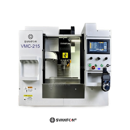 VMC215 Small 3-Axis/4-Axis Benchtop CNC Vertical Machining Center | Desktop CNC Mill & Engraving Machine | Mini Precision Equipment
