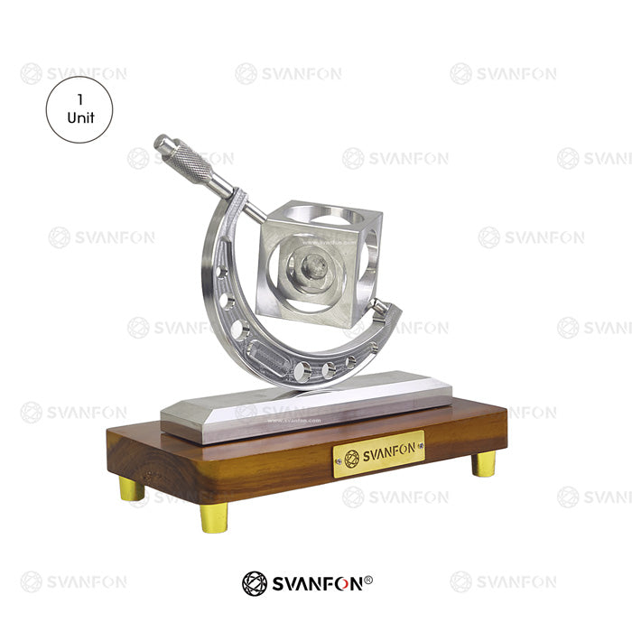 Micrometer Ornament – CNC Machinist Gift & Aluminum Alloy Desk Decor