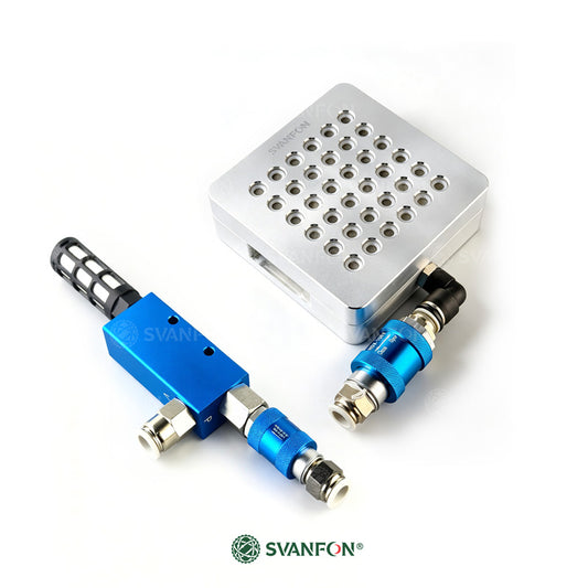 Porous Vacuum Chuck (Embedded Valve Version)