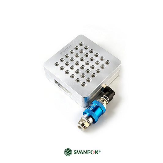 Porous Vacuum Chuck (Embedded Valve Version)