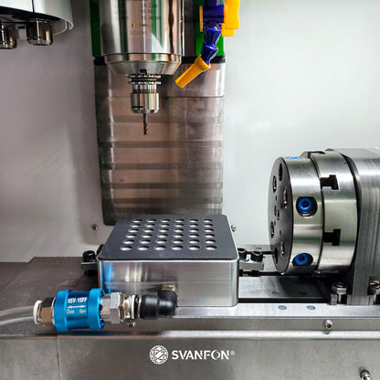 Porous Vacuum Chuck (Embedded Valve Version)