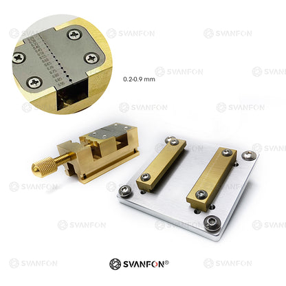 svanfon Vise with connecting plate