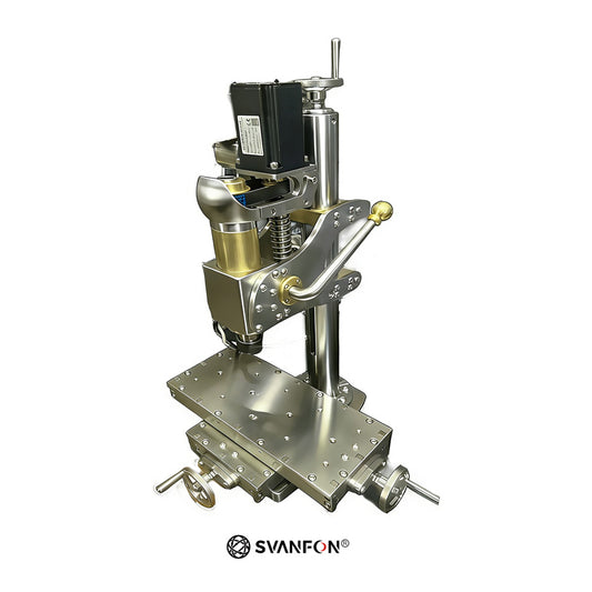 Svanfon Stainless steel benchtop drilling and milling machine