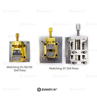 svanfon Vise with connecting plate