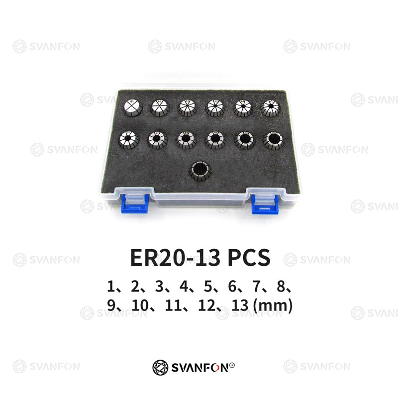 Milling Collet-Sold together with the machine, not shipped separately