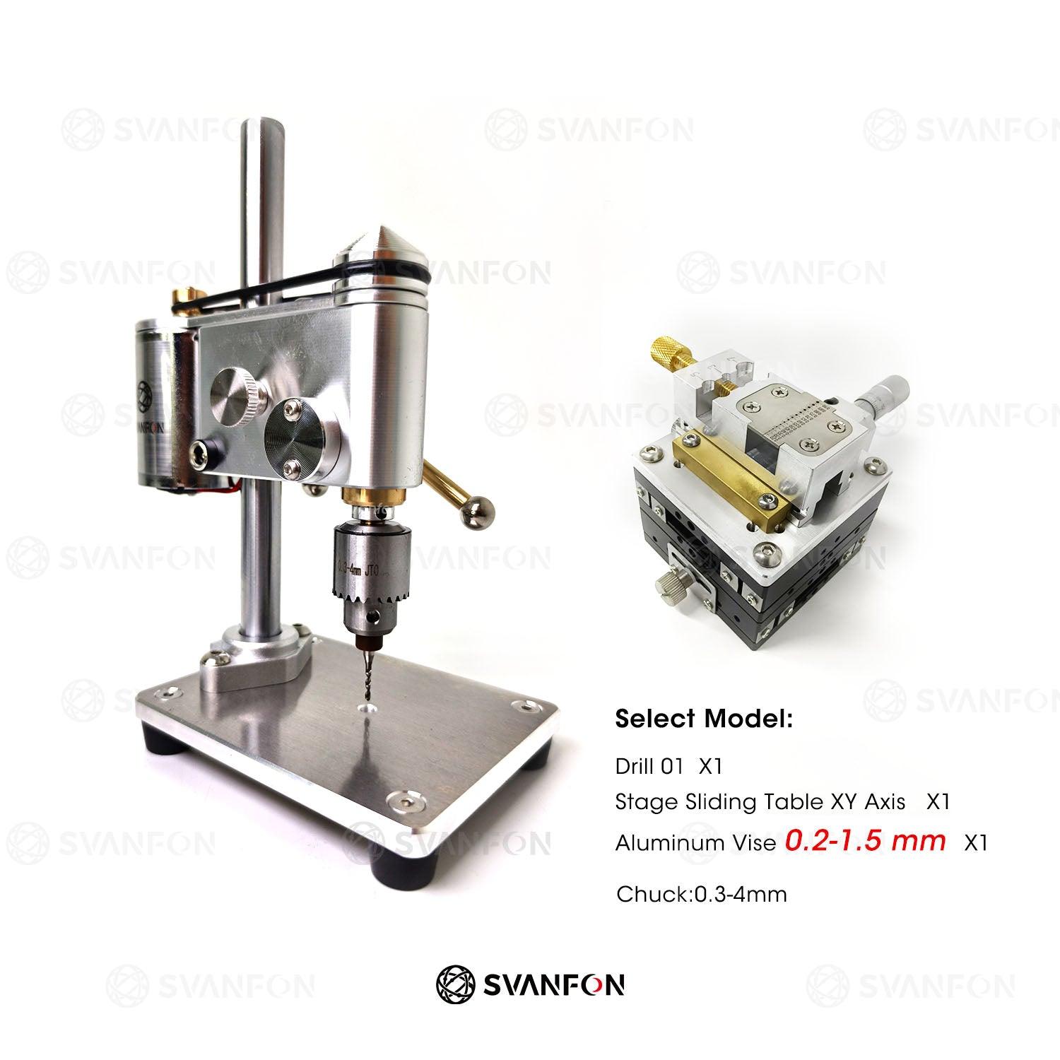 Mini Bench Drill 01 - SvanFon Mini Metal Mechanical Models