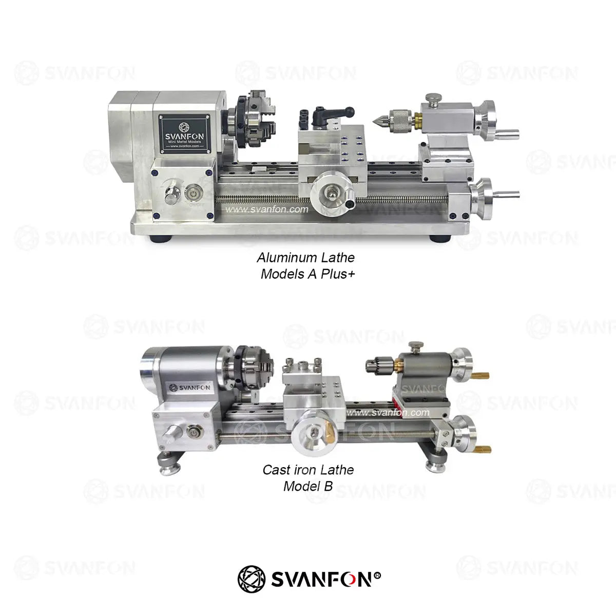 Mini Metal Lathe – Micro Tabletop Lathe for DIY Metalworking SvanFon