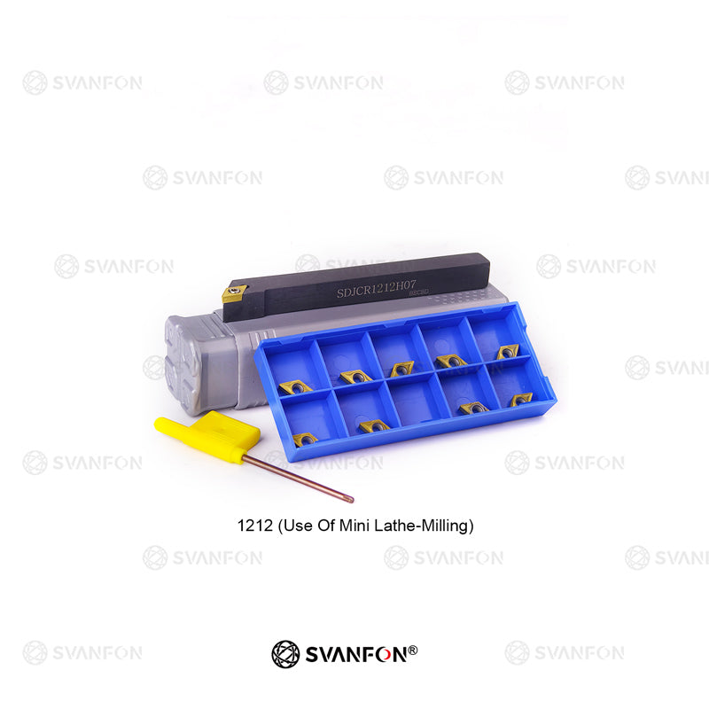 Small Metal Lathe Cutting Tools | SvanFon Mini Lateh Cutting SvanFon