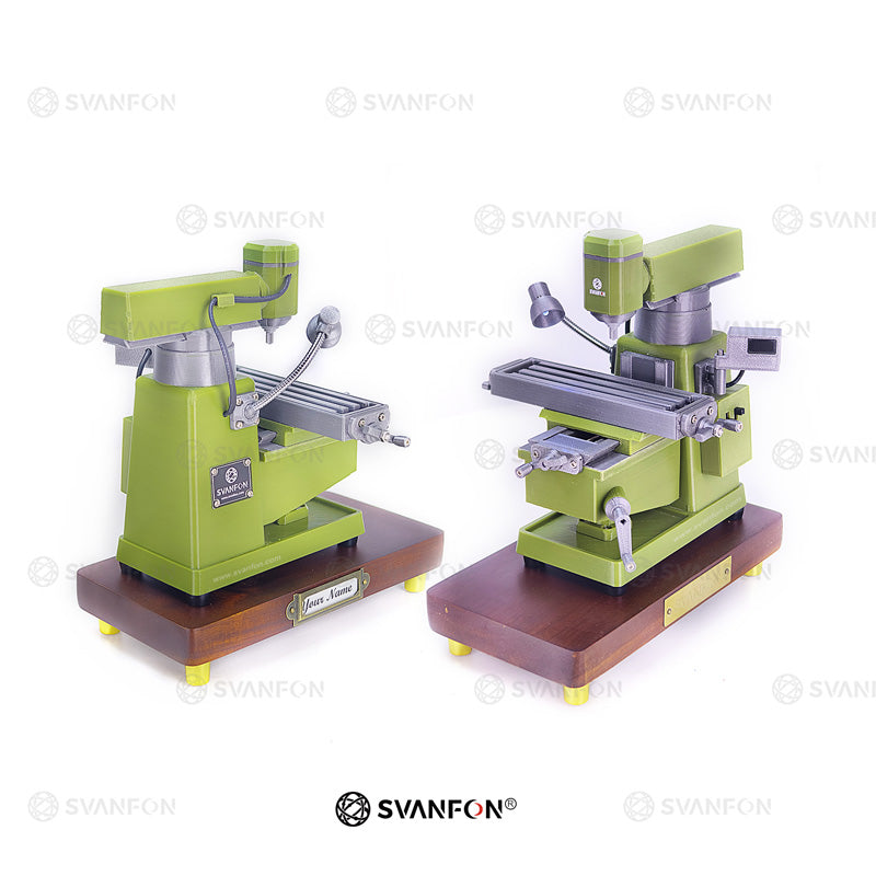 Dynamic Mini Milling Machine Miniature Desktop Mechanical Art Ornament