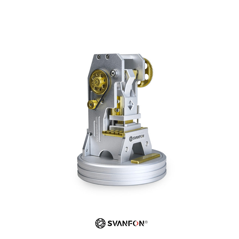 Mini Punch Press Model 02 – Functional Mechanical Ornament for DIY & CNC Hobby