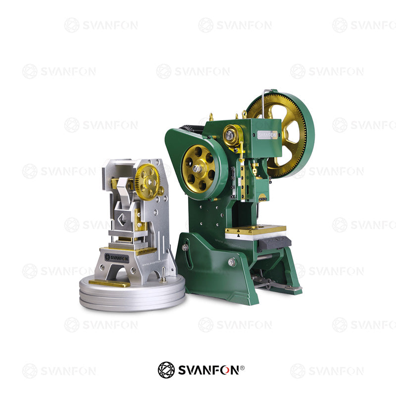Mini Punch Press Model 02 – Functional Mechanical Ornament for DIY & CNC Hobby