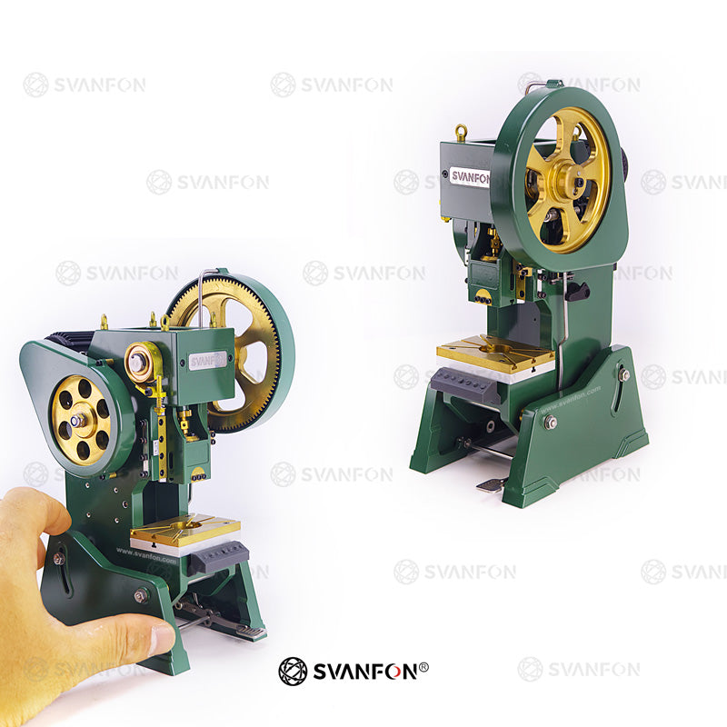 Mini Punch Press Model – Functional Mechanical Ornament for DIY & CNC Hobby