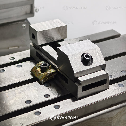 Stainless steel benchtop drill mill vise 2 inch