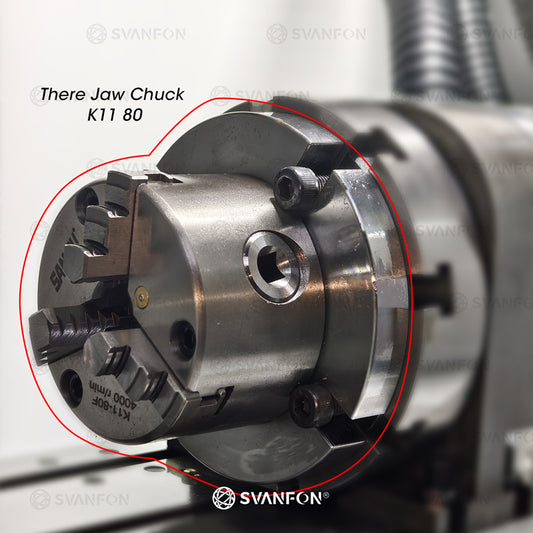 VMC Vertical Machining Center 3 Jaw chuck